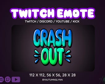 Emote engraçado do Crash Out Twitch: download instantâneo