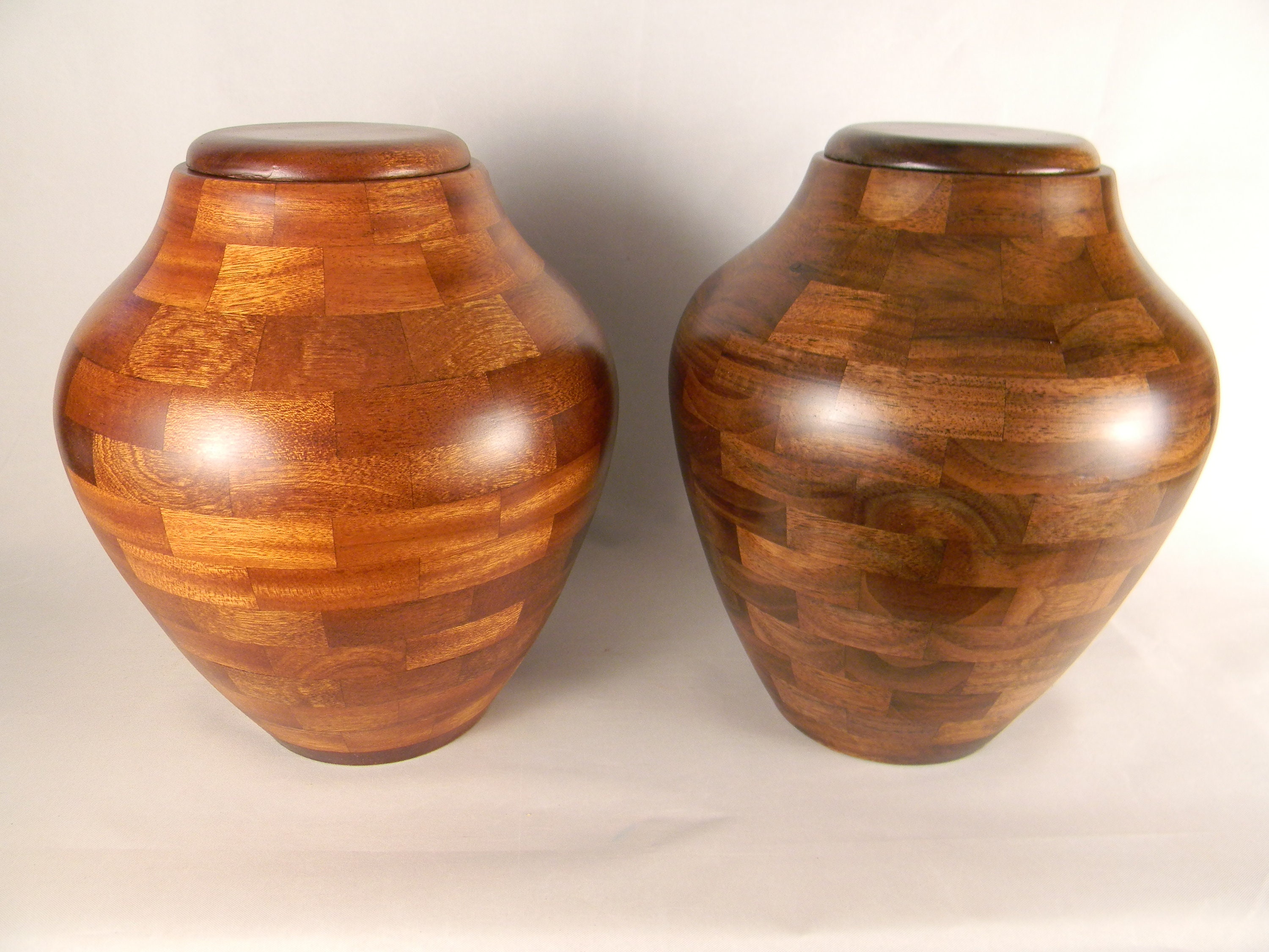 Urn, Cremation Urn, Adult Cremation Urn, Wood Cremation Urn, Turned W…