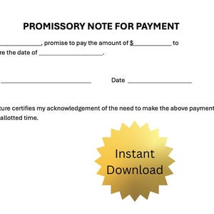 Orderbriefje voor betaling || Persoonlijke leenovereenkomst || pdf, doc, google-document