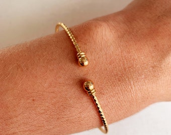 etsy gold bangle bracelets