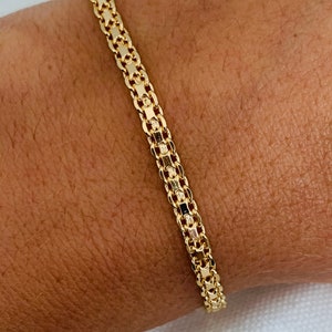 Gold Filled Bracelet, Womens Bracelet, Gold Bracelet, Women's Jewelry, Layering Bracelet, Chunky Bracelet, Stackable Bracelet, Gold Bracelet