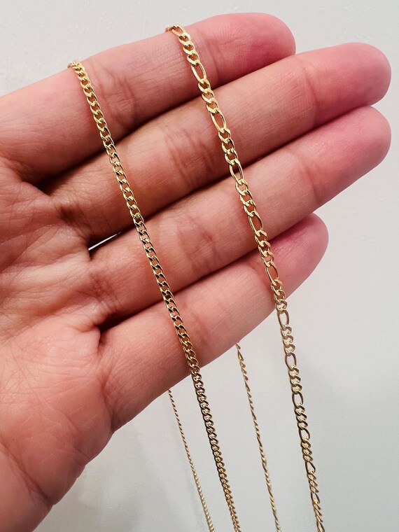 Plain chain gold sale