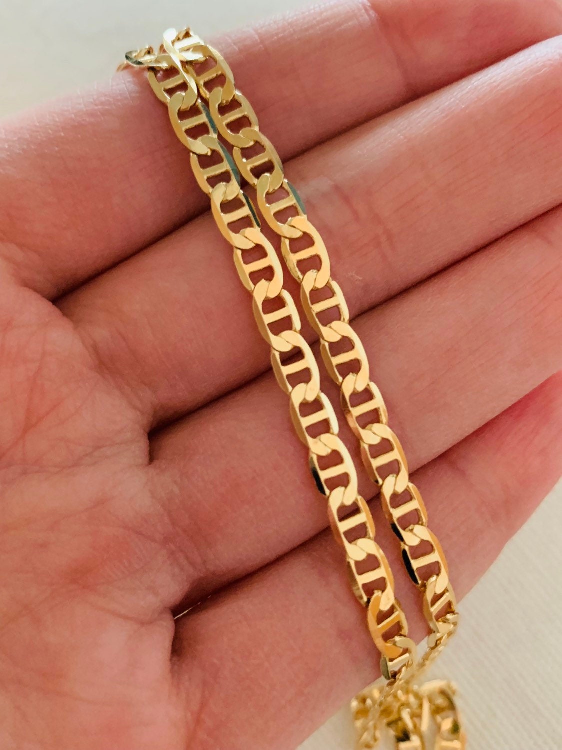Yellow gold filled chain Clearance