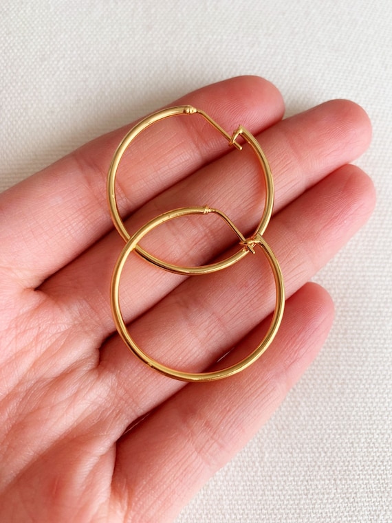 Etsy gold 2024 filled earrings