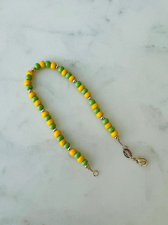 Ilde Idde Ide Orula Orunla Orunmila Ifa Santeria Bracelet Green
