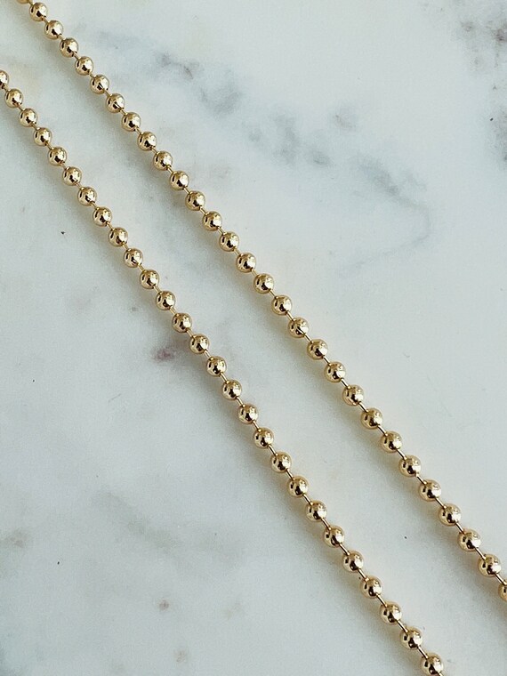 Military cheap ball chain