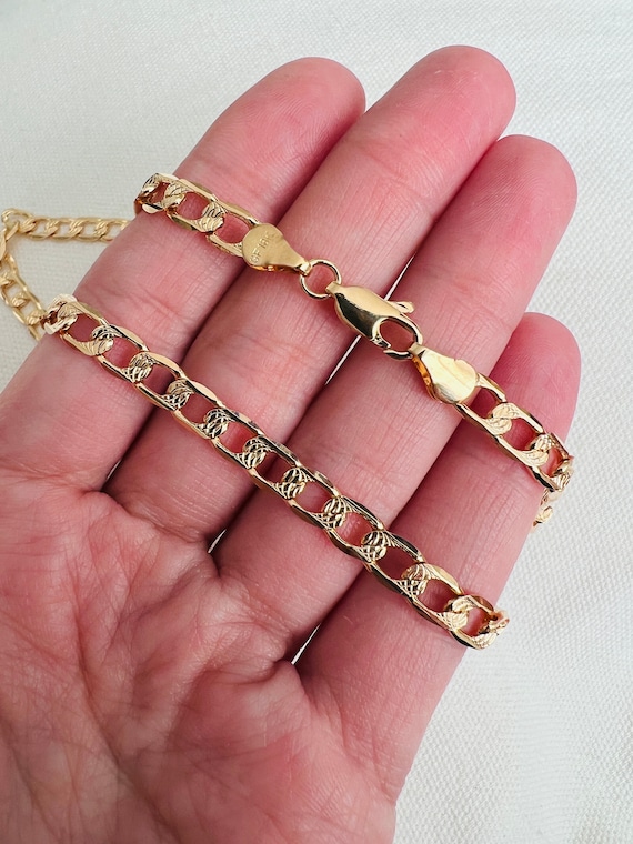 Men's Chain, Curb Chain, Gold Filled Chain,chain, Mens Jewelry, Mens  Necklace, Mens Gift, Jewelry for Men, Necklace for Men, Present for Men 