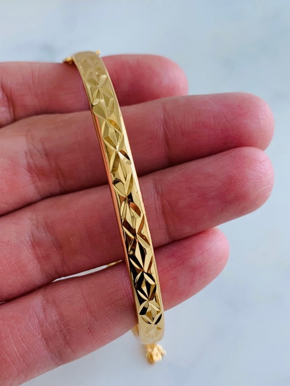 Gold filled bangle bracelets outlet