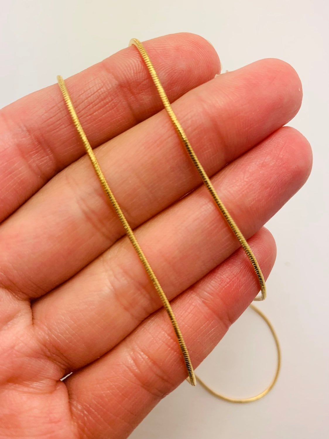Gold snake chain womens deals