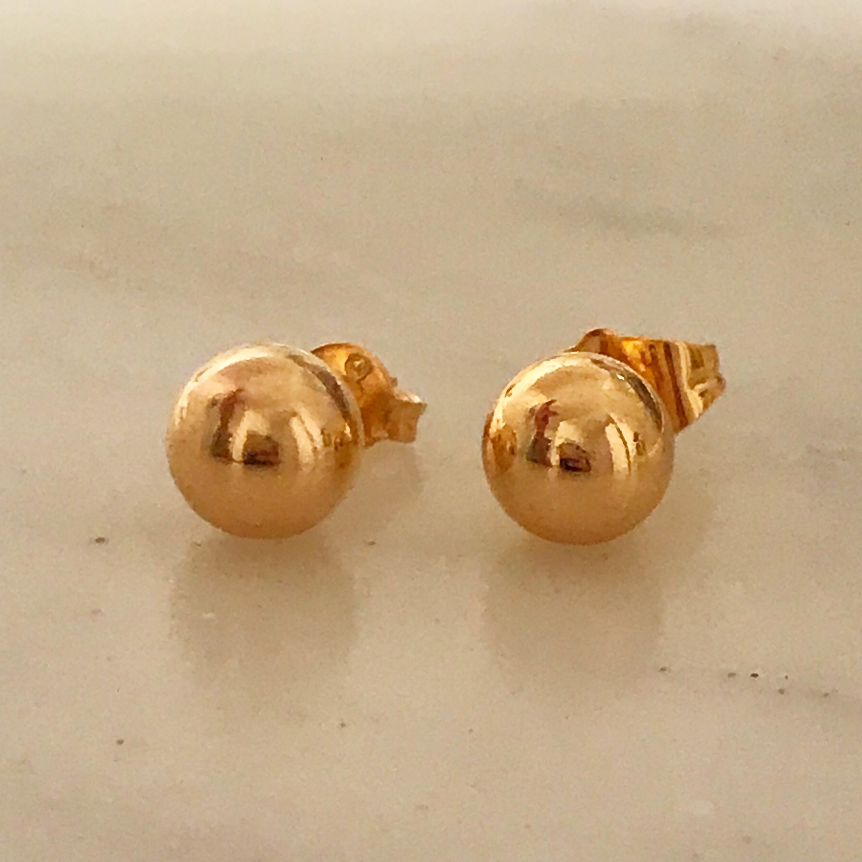Stud Earrings Gold Filled Stud Earrings Gold Filled Stud | Etsy