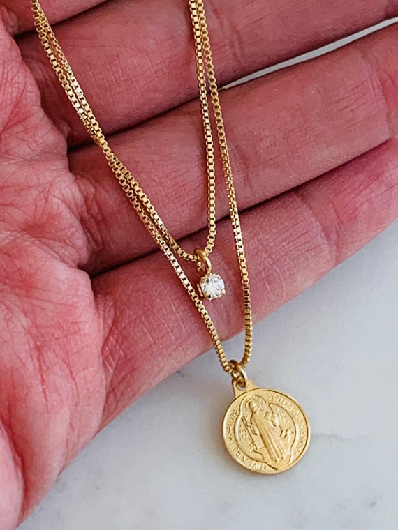 Gold filled necklace deals etsy