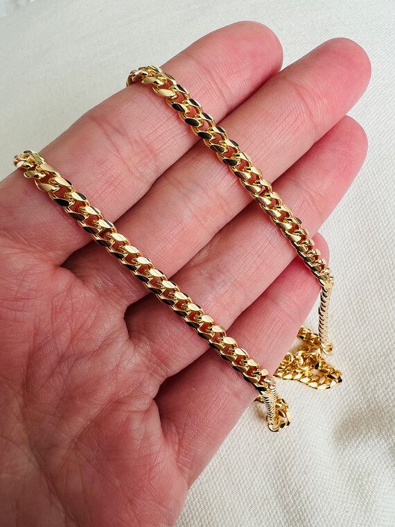 Men s Chain Cuban Link Chain Gold Filled Necklace Mens Jewelry