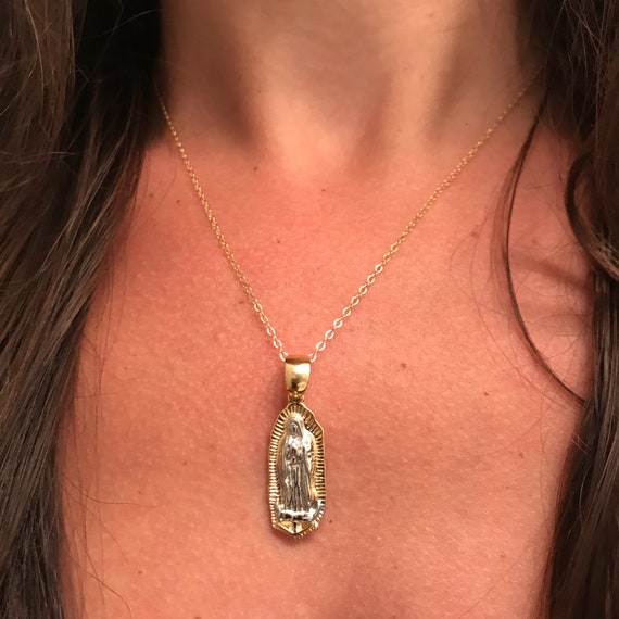 Our Lady of Guadalupe Gold Filled 