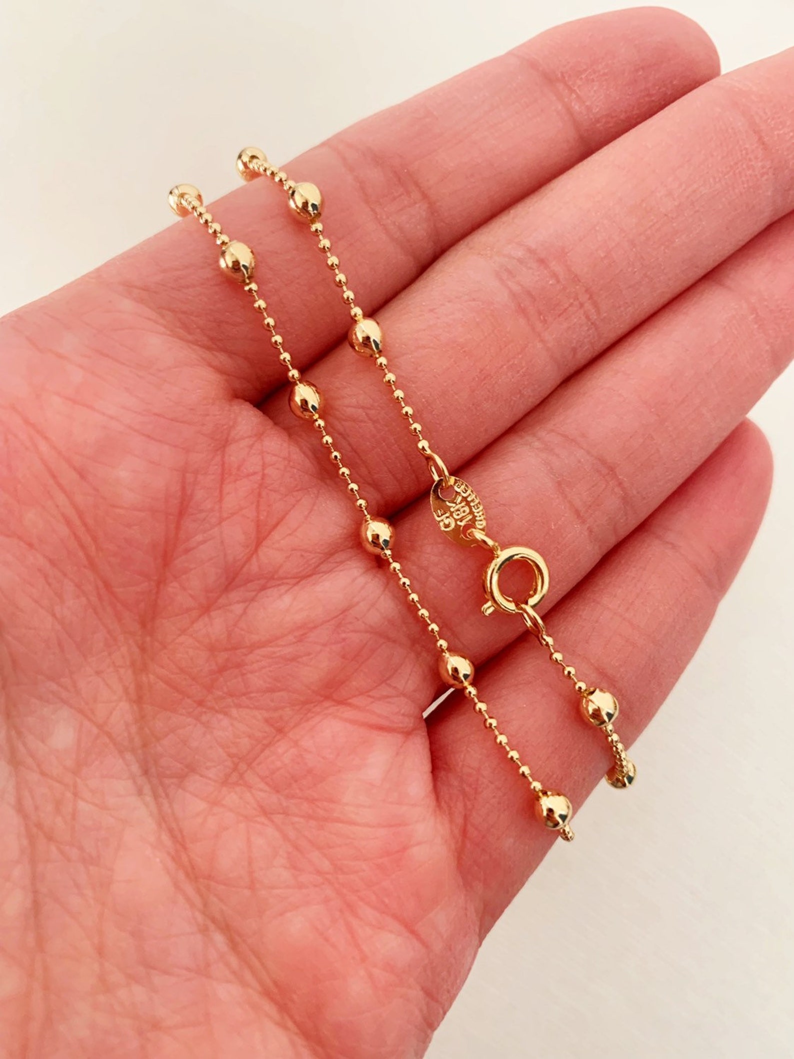 Gold Filled Anklet Gold Anklet Ankle Bracelet Dainty Etsy