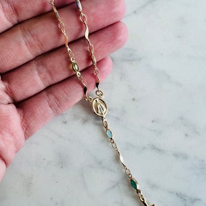Rosary Necklace Catholic Rosary Religious Jewelry Lariat - Etsy