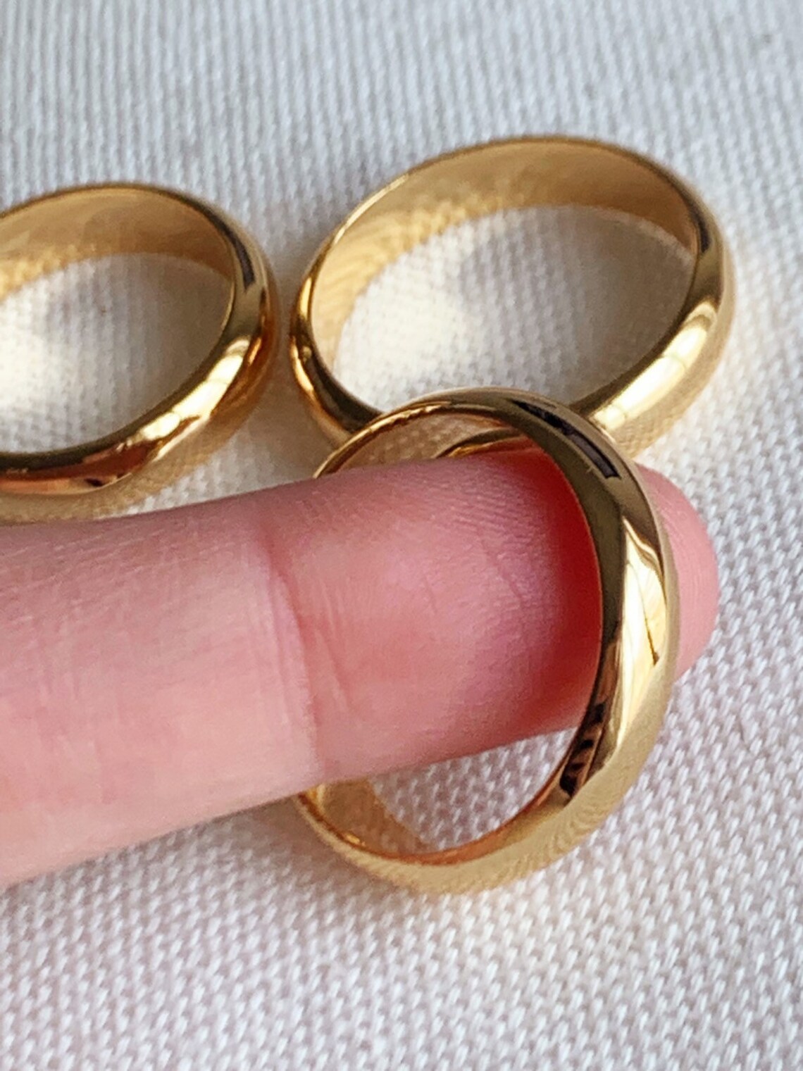 18kt Gold Filled Ring Mens Ring Gold Ring Men Ring Gold Etsy