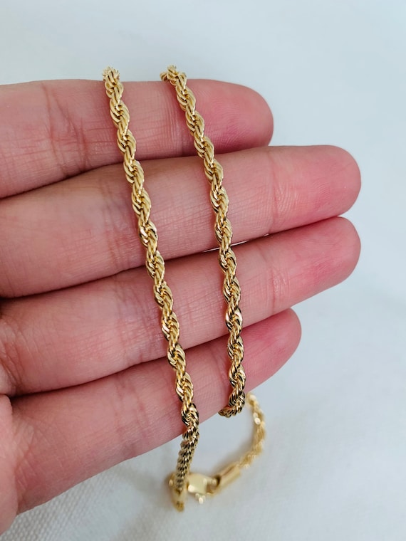 Inspired Essentials Rope Chain Loop Charm Necklace - 24  Fine jewelry  solid silver gold-finish necklaces bracelets earrings