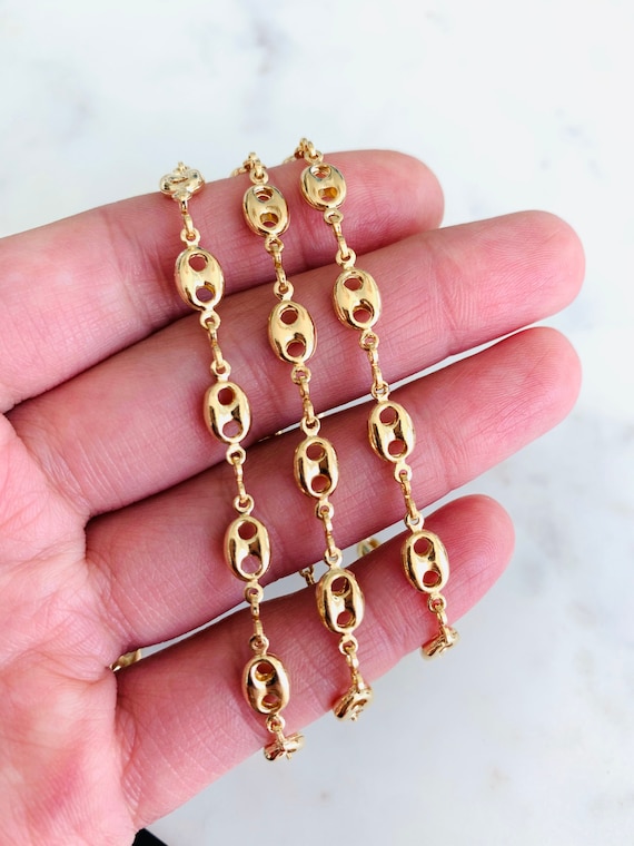 Gold filled chain link clearance necklace