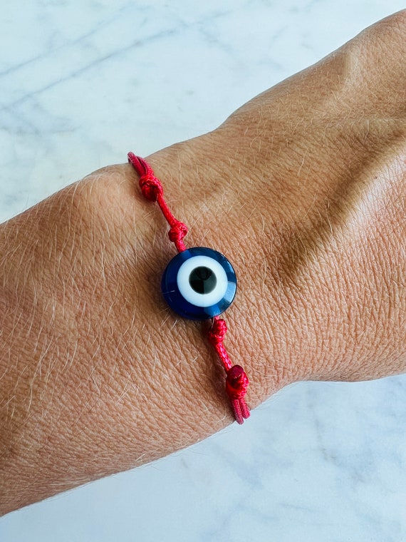 Blue Evil Eye Bracelet Blue String Bracelet