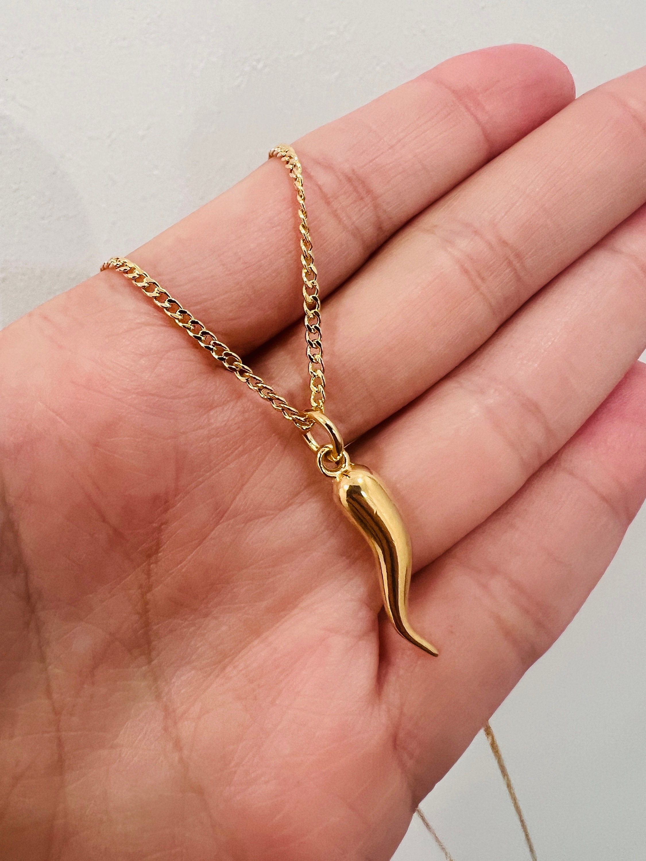 18K Gold Vermeil Style Necklace Chain, 925 Sterling Silver Necklace Chain  W/ Heavy 18K Gold Plated, Cable Chain, Rolo Chain, Bead Chain - Etsy