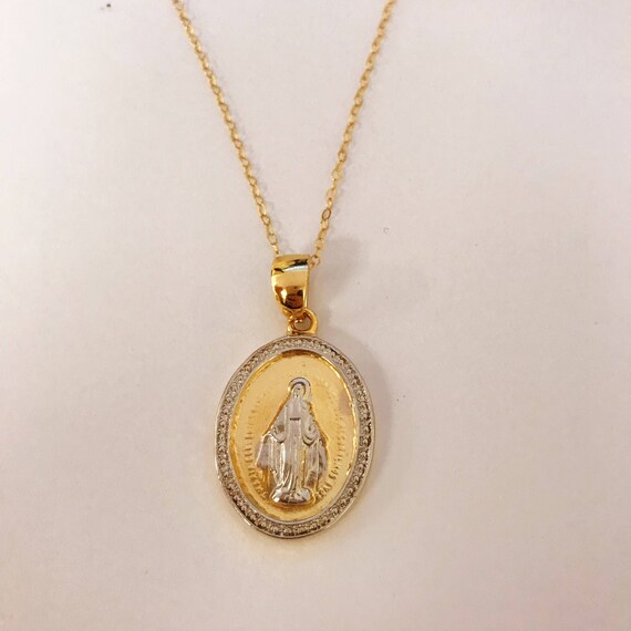 Gold filled miraculous best sale medal