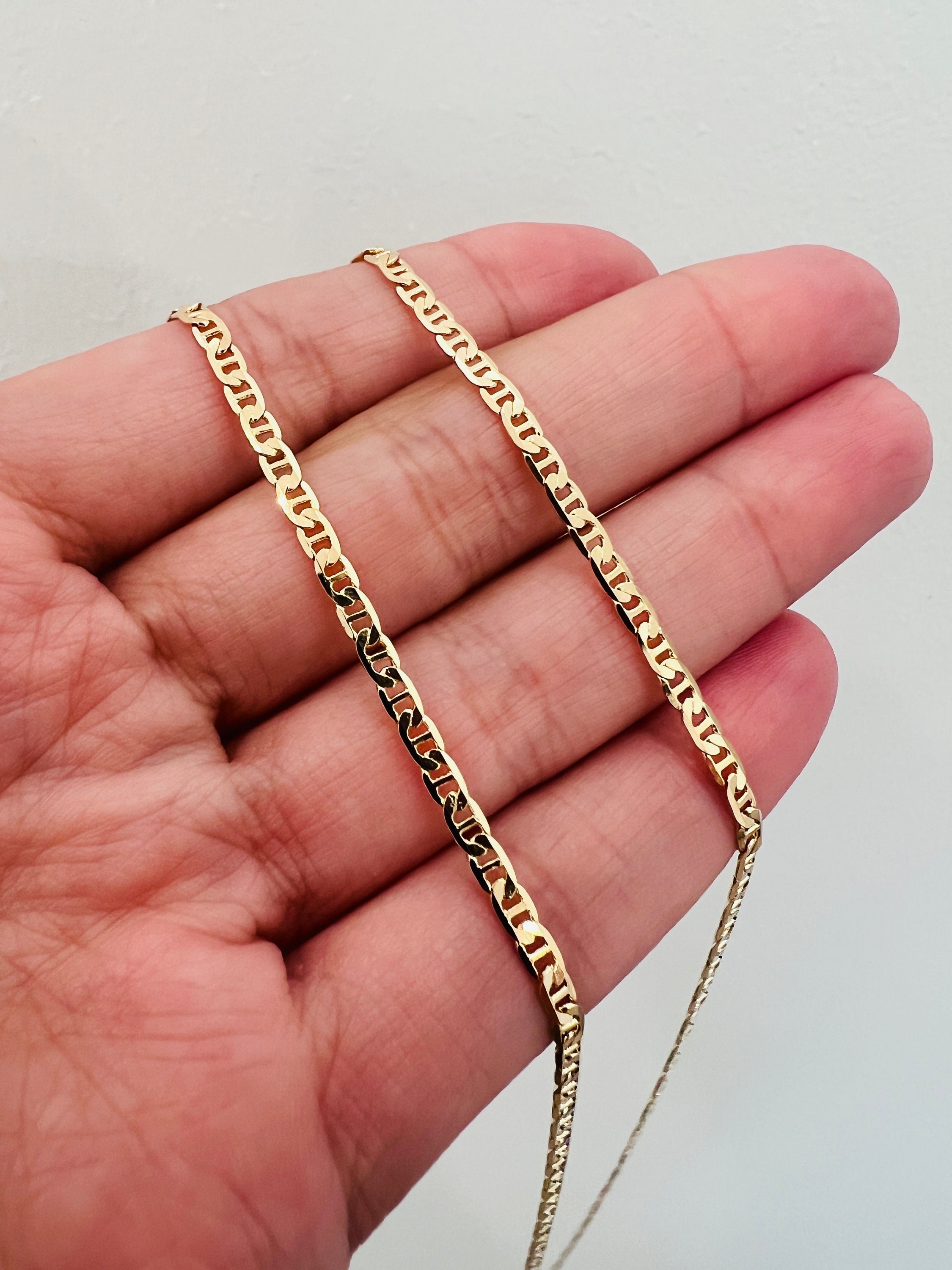 Gold Filled Fancy Mariners Chain Necklace - Keola