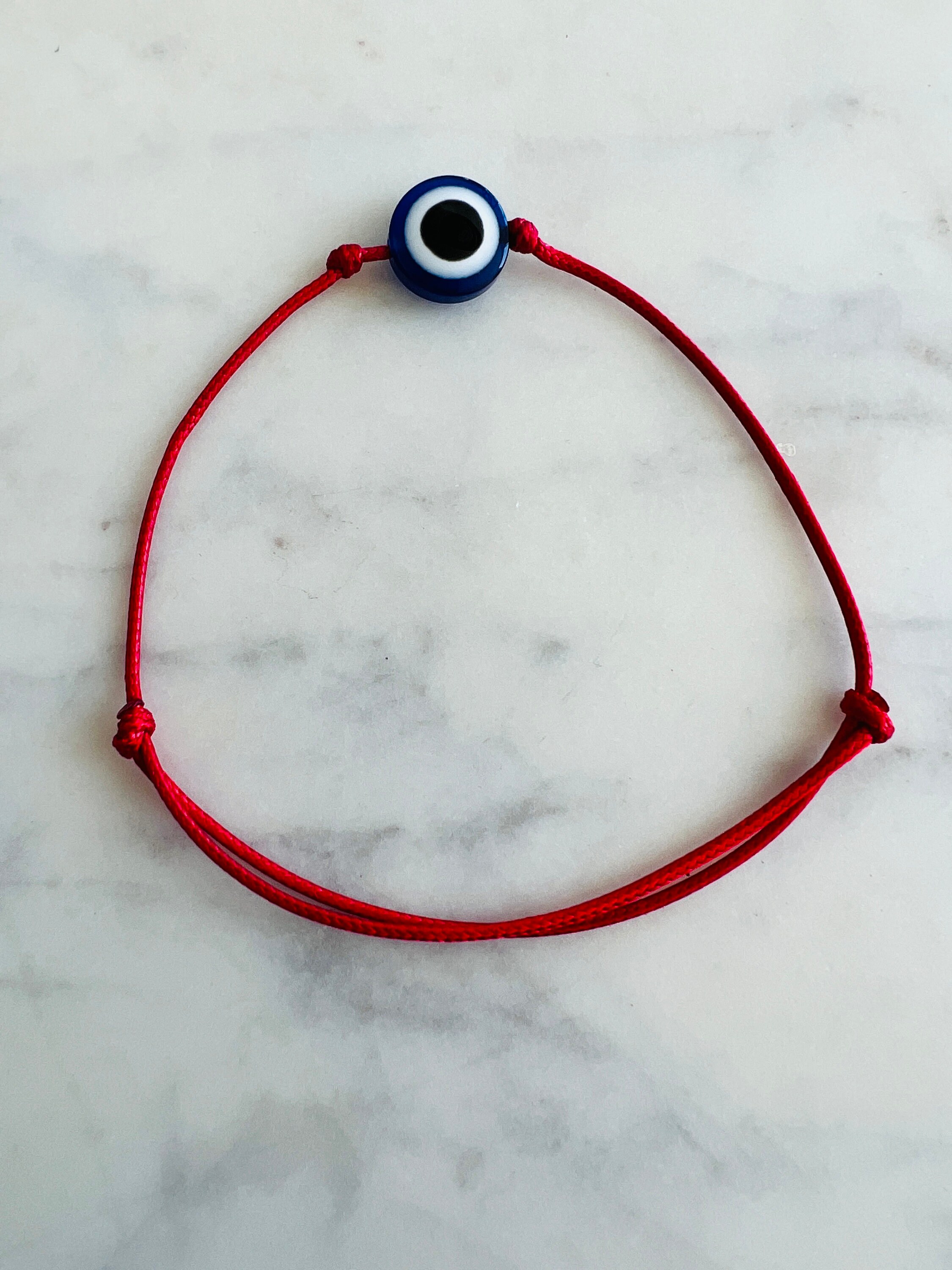 5Pcs Turkish Evil Eye Lucky Kabbalah Red String Bracelet Kit Adjustable  Blue Evil Eye Beads Luck Bracelet Jewelry Unisex - AliExpress