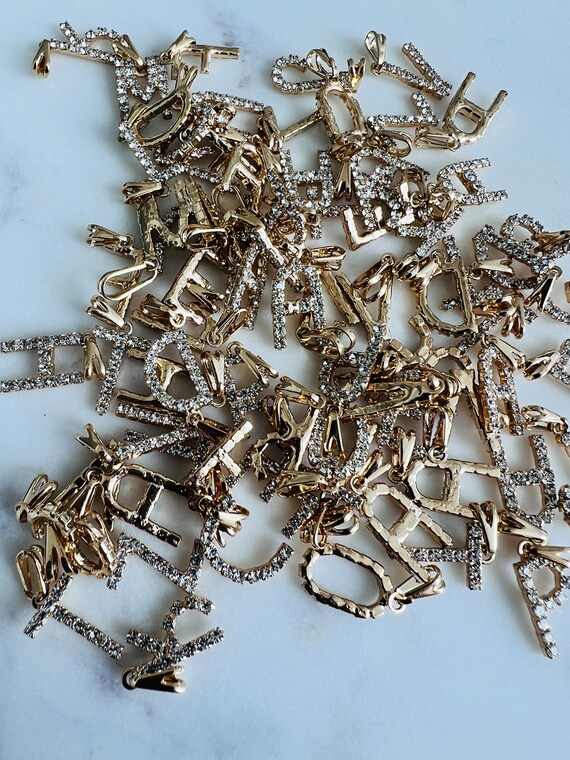 Gold filled initial necklace clearance