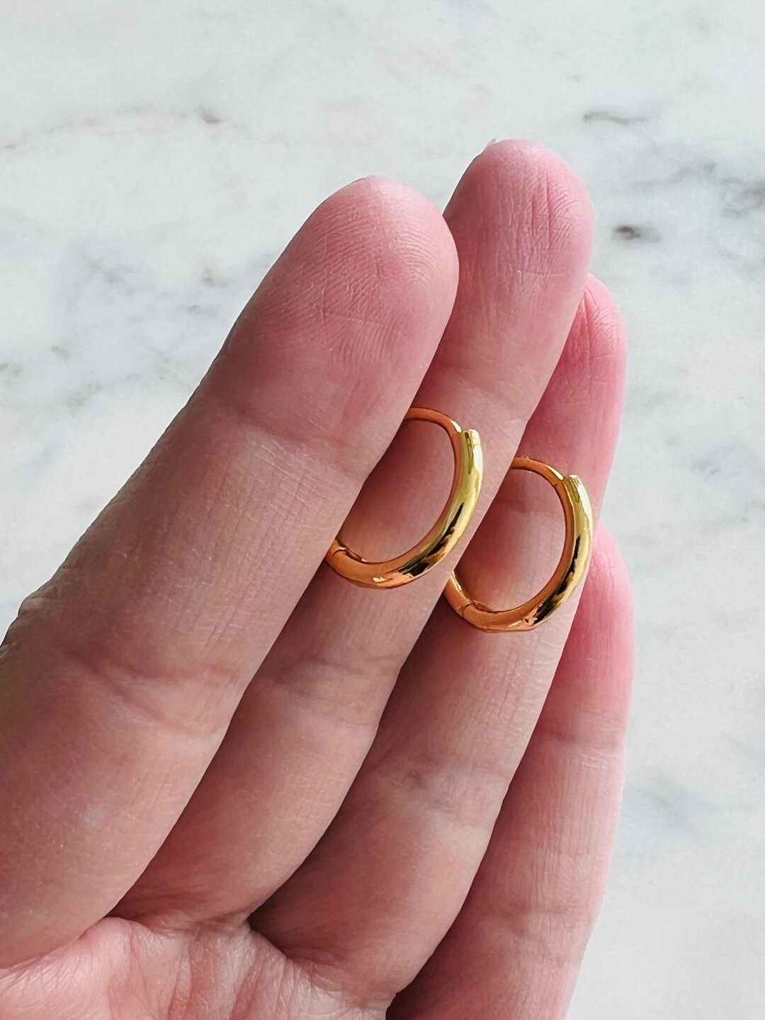 Tiny Hoop Earrings, Gold Hoop Earrings, Mini Hoop Earrings, Small Hoop
