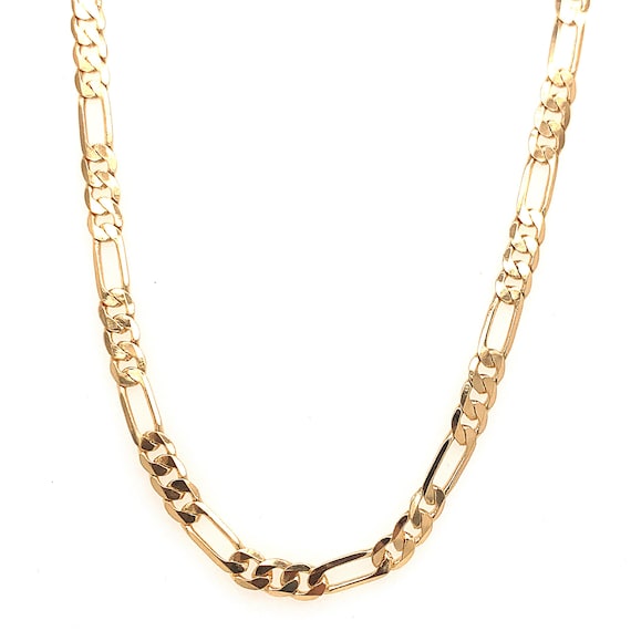Womens Chain Figaro Chain Gold Filled 