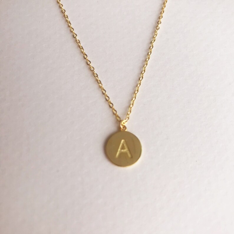 Custom Necklace Christmas Gift Stocking Stuffer Initial Jewelry Gift for Her Initial Necklace Mom Necklace