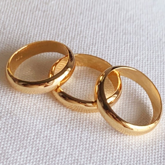 18kt Gold Filled Ring Mens Ring Gold Ring Men Ring Gold