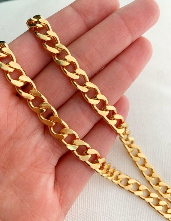 Gold filled mens chain deals