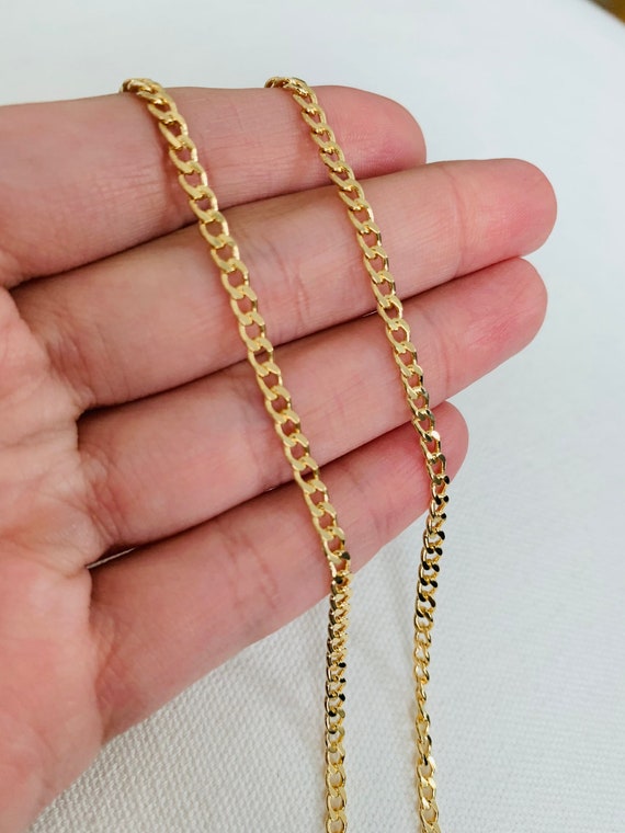 Rope Necklace, Rope Chain, Men's Chain, Gold Filled Necklace, Mens