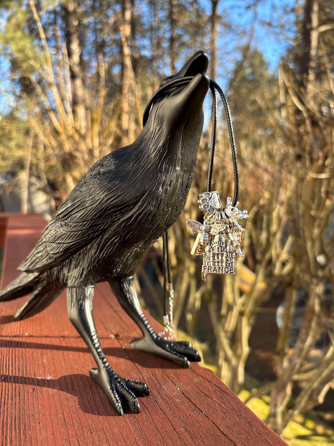 Licensed Ravenhood Inspired Jewelry ~tobias King Charm Necklace~ Raven ...