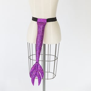 Purple Dragon Tail, Halloween costume accessories, pretend play,  dress up play, cosplay tail,  costume tail