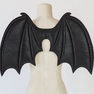 Costume Bat Wings, costume wings, Halloween costume, vampire costume, black wings, succubus, cosplay bat wings, Bat girl, demon wings,