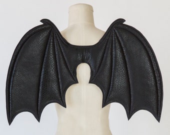 Costume Bat Wings, costume wings, Halloween costume, vampire costume, black wings, succubus, cosplay bat wings, Bat girl, demon wings,