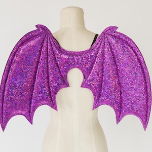 Purple Bat Wings, costume wings, Halloween costume, vampire costume, purple dragon wings, succubus, cosplay bat wings, dragon wings