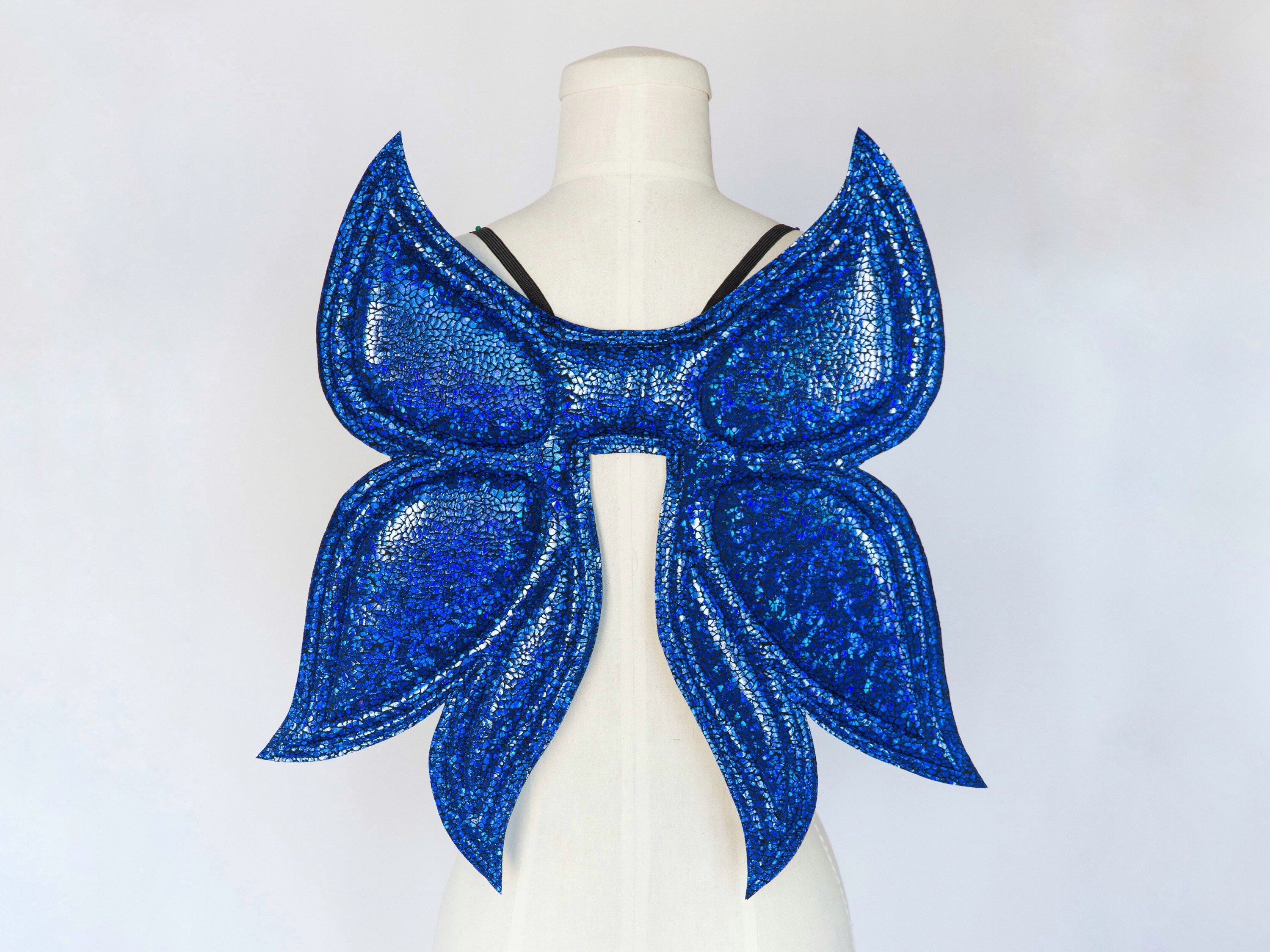 Royal Blue Fairy Wings Pixie Wings Costume Wings Halloween Etsy
