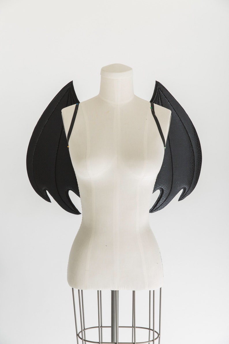 Halloween costume dragon cosplay Black Dragon Wings and Tail set Toothless dragon costume wire free