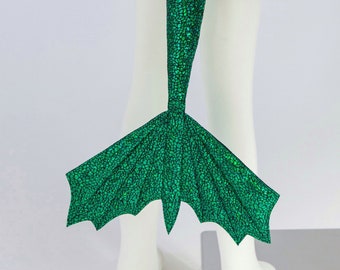 Green Dragon Tail, Green holographic sparkle, pretend play,  dress up play, cosplay tail, cosplay dragon, photography prop