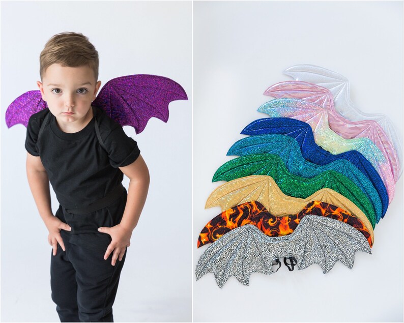 Mini dragon wings, baby toddler dragon wings, pet wings, kids dragon wings, costume wings