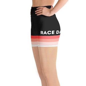 Roze yogashort Race Day