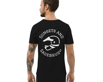サンセットとセージブラッシュTシャツ