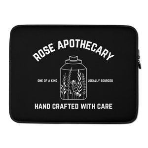 Rose Apothecary Laptop Sleeve, Schitt’s Creek Computer Cover, Dan Levy, Rosebud, Ew David