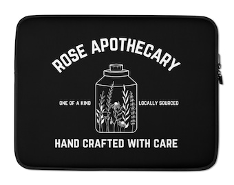 Rose Apothecary ラップトップ スリーブ、Schit’s Creek コンピューター カバー、Dan Levy、Rosebud、Ew David