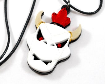 Dry Bowser Acrylic Necklace or Keychain Charm