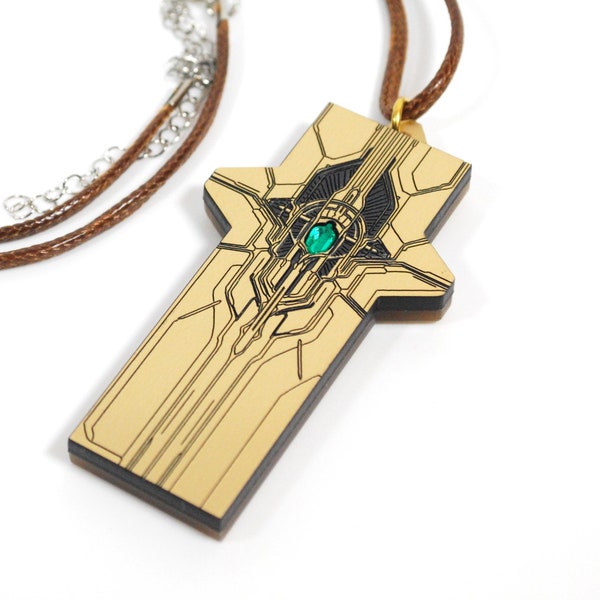 Xenosaga Zohar Core in Acrylic as Necklace or Keychain