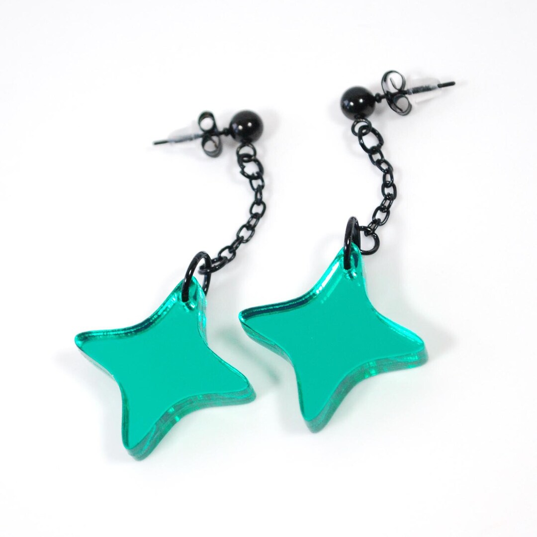 Xenoblade Chronicles 2 Pyra and Mythra Aegis Earrings as Posts or